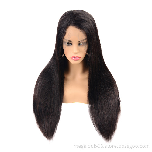 Direct Factory Hair Unprocessed Remy Brazilian Virgin Human Hair 13X6 Lace Frontal Wig
